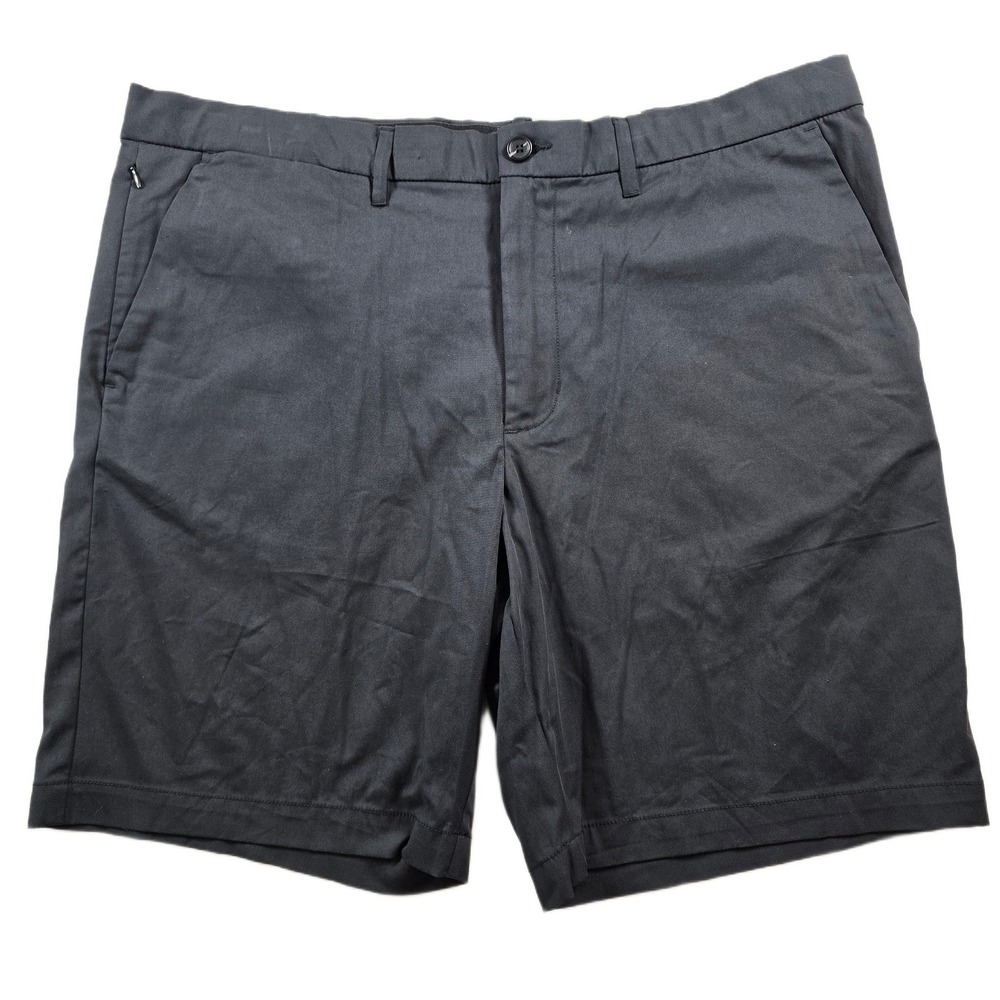 Goodfellow & Co Tech Shorts Mens 40 Black Cotton Nylon Stretch 9" Inseam NEW